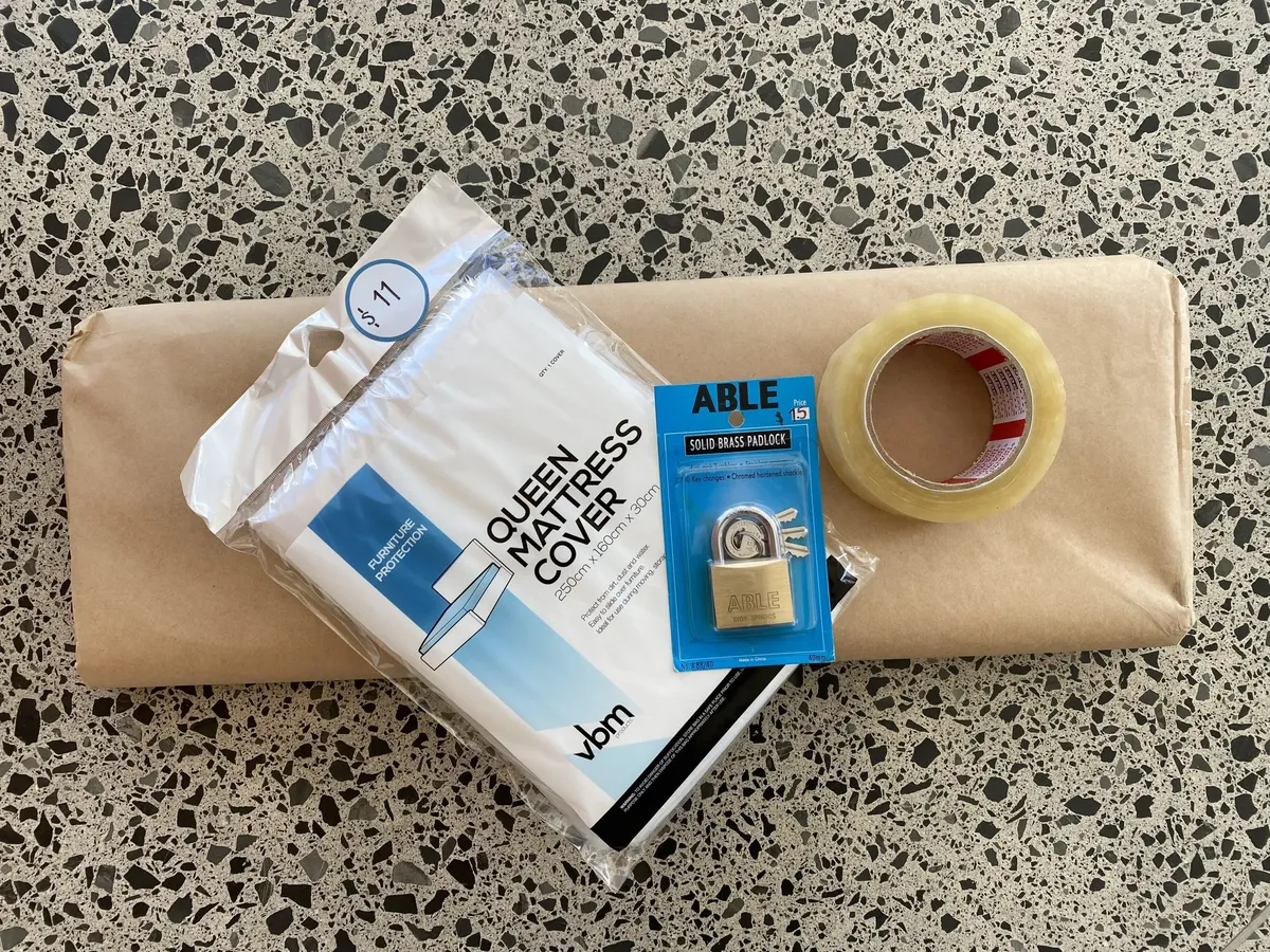 Packaging items for sale at Stash It Self Storage